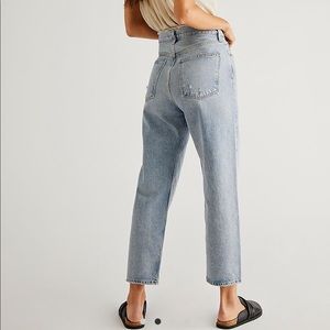 Agolde 90’s high rise crop jeans - color Replica